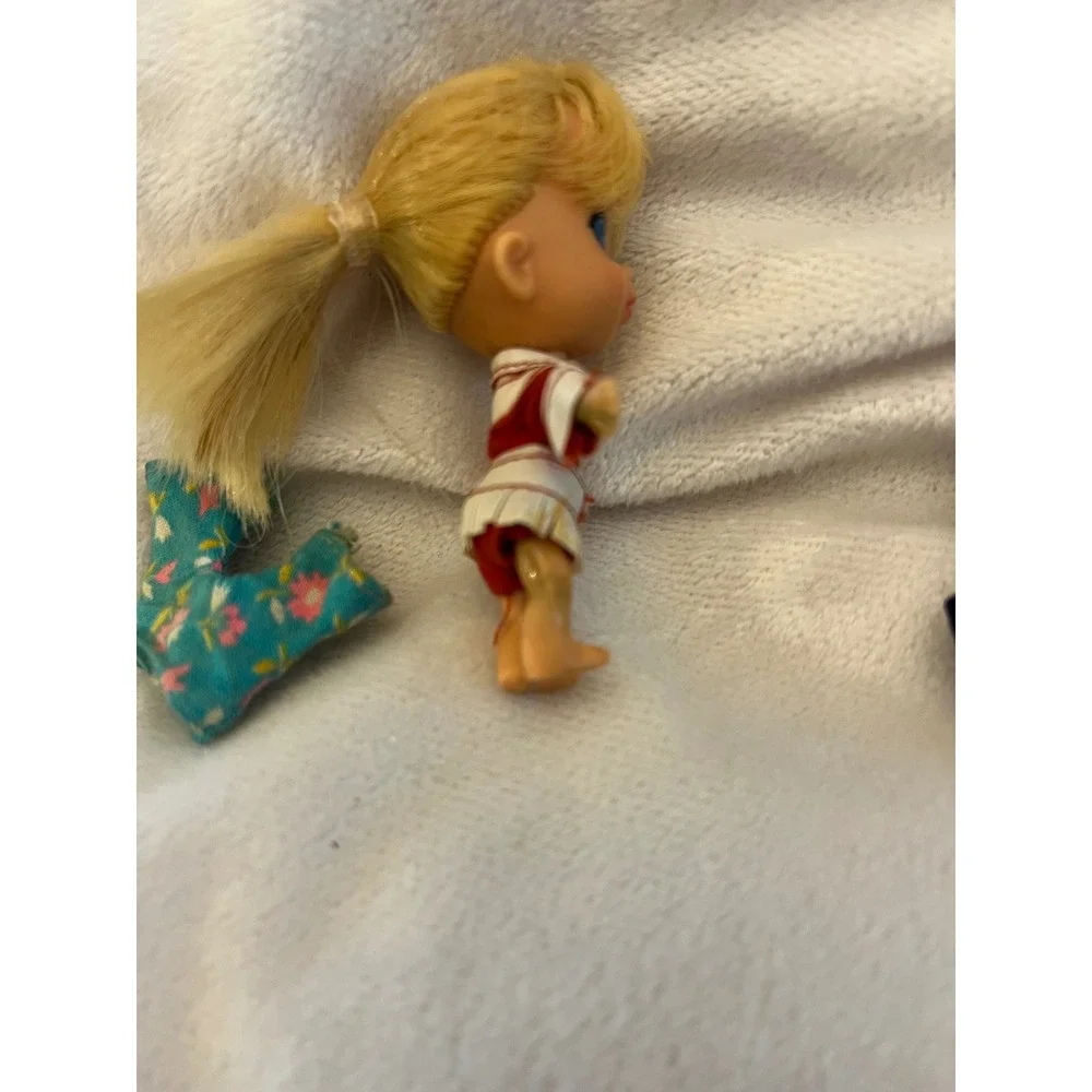 Vintage Mattel Liddle Kiddle Calamity Jane Doll Extra Clothes 2 Inch READ